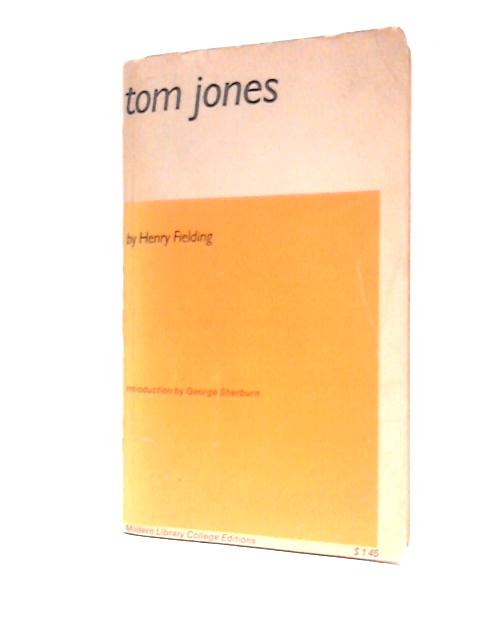 Tom Jones (Modern Library) By Henry Fielding