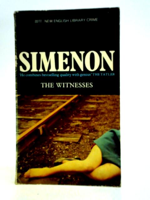 The Witnesses By Georges Simenon