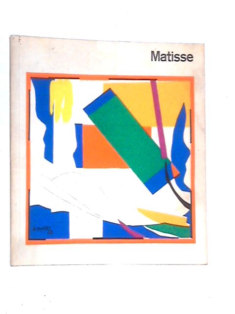 Matisse By The Arts Council Of Great Britain