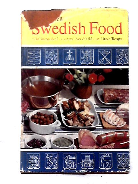 Swedish Food By Greta Borgstrom Birgit Danfors