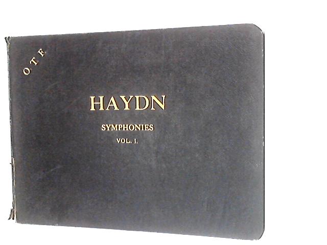 Symphonien von Joesph Haydn fur Klavier zu 4 Handen Bearbeitet Band. I By Joesph Haydn