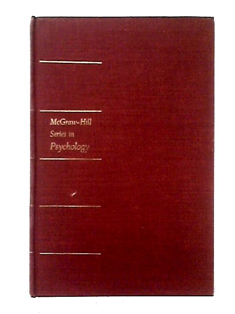 Psychometric Methods (Mcgraw; Hill Series In Psychology) von J. P. Guilford