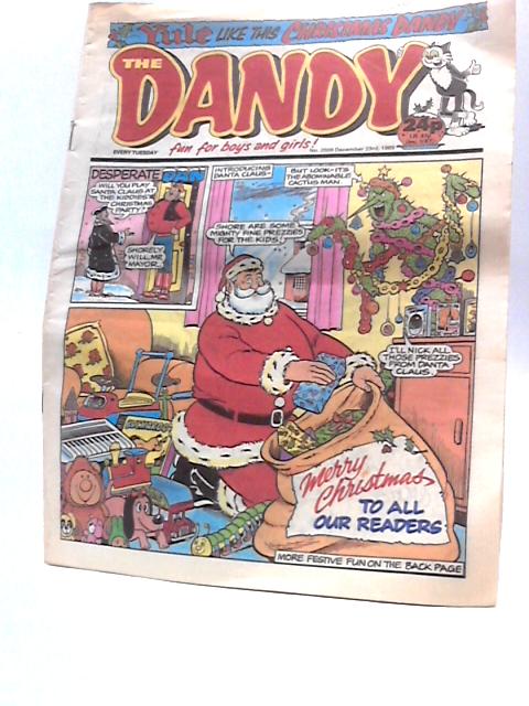 The Dandy Yule Like This Christmas Dandy No. 2509 December 23rd 1989 By Unstated