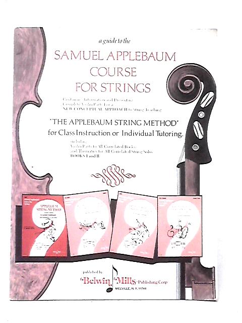 Samuel Applebaum for Course Strings By Unstated