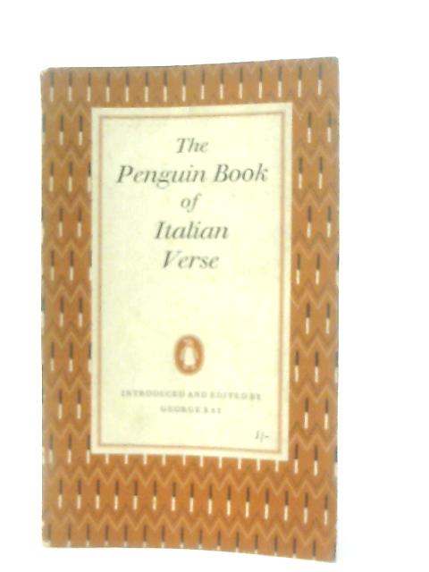 The Penguin Book of Italian Verse par G. R. Kay (Intro.)