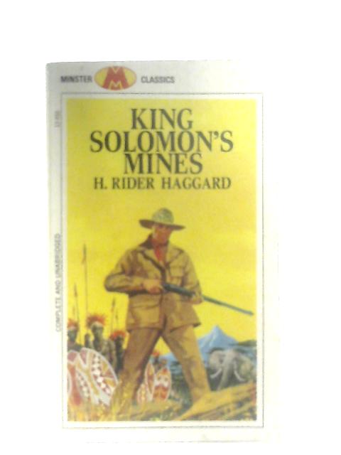 King Solomon's Mines By H. Rider Haggard