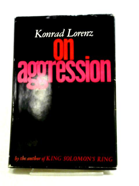 On Aggression By Konrad Lorenz