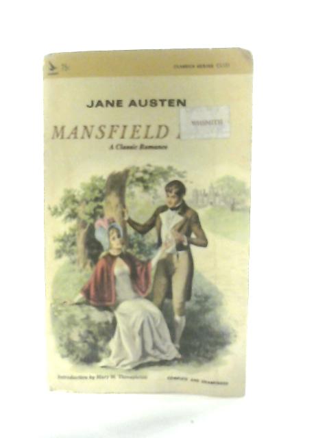 Mansfield Park By Jane Austen