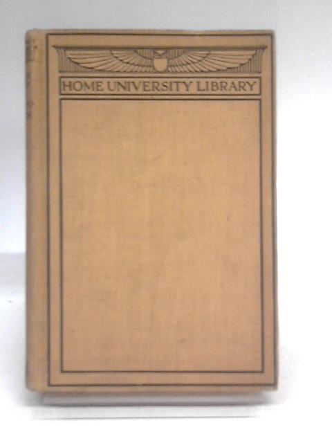 Political Thought In England from Locke to Bentham. [Home University Library]. Henry Holt. 1920. von Harold J. Laski