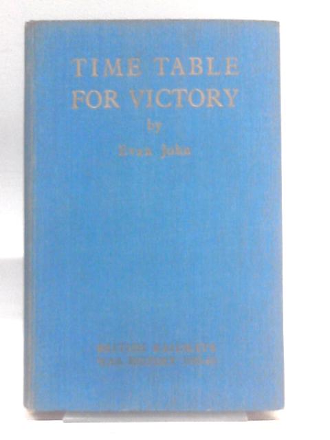 Time Table For Victory By Evan John