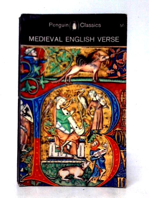 Medieval English Verse von Brian Stone