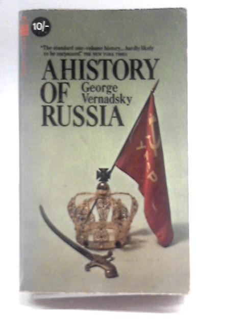 A History of Russia par George Vernadsky