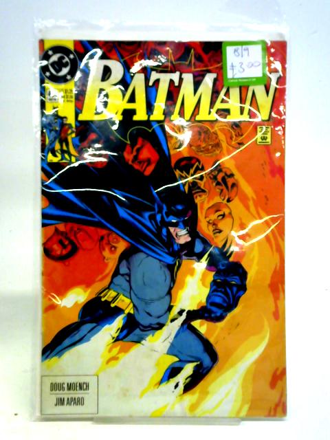 Batman - Issue # 484 Sept 1992 par Doug Moench, Jim Aparo