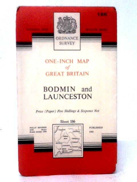 One-Inch Map of Great Britain: Bodmin and Launceston By Anon