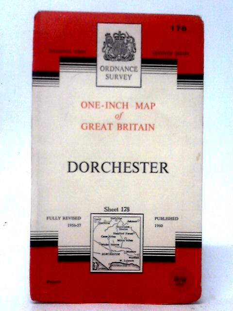 Dorchester. One-inch Map of Great Britain Sheet 178. 1:63360 Seventh Series von Ordnance Survey