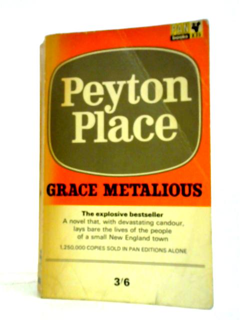 Peyton Place By Grace Metalious