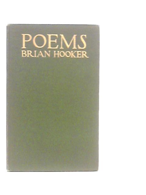 Poems von Brian Hooker