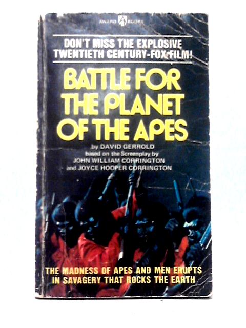 Battle for the Planet of the Apes By David Gerrold
