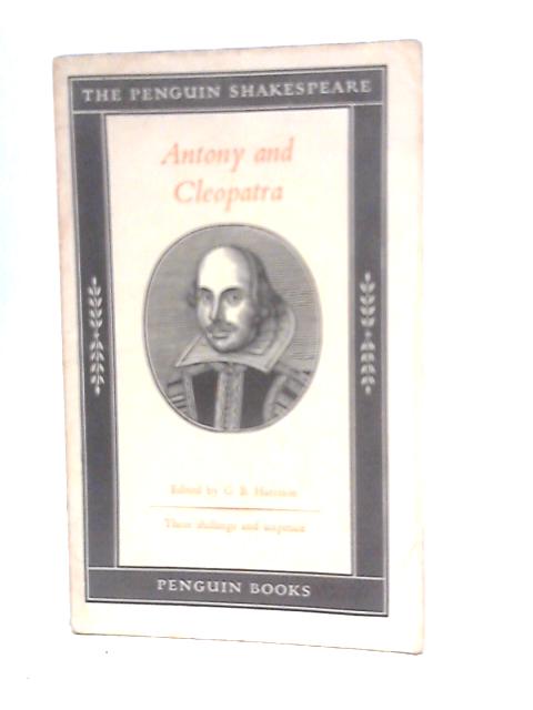 The Tragedy of Antony and Cleopatra By William Shakespeare