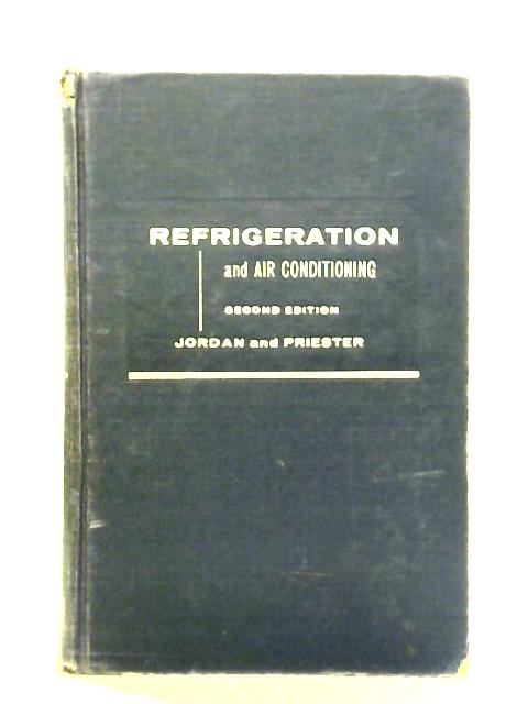 Refrigeration and Air Conditioning By Richard C. Jordan