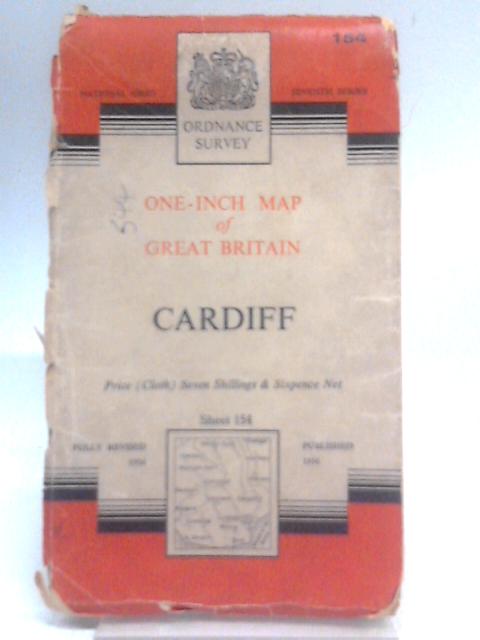 Ordnance Survey New Popular Edition One-Inch Map of England & Wales Cardiff Sheet 154 By Unstated