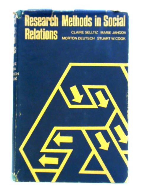 Research Methods in Social Relations By C. Selltiz et al