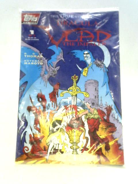 Topps The True Story of Dracula Vlad The Impaler Comic #1 of 3 By Anon