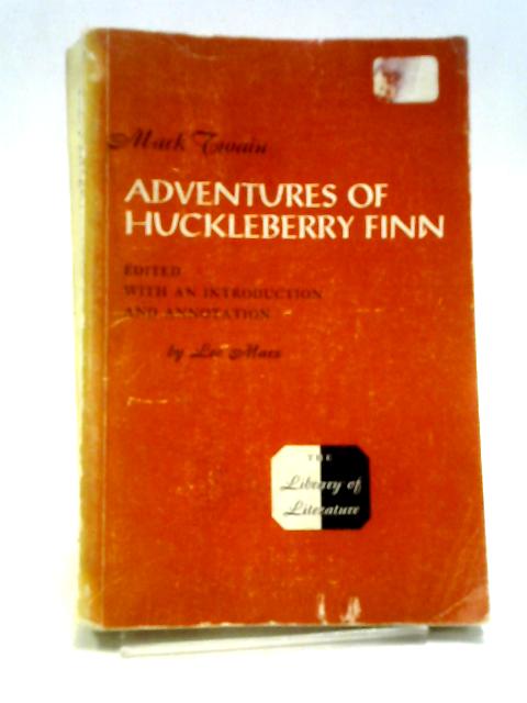 Adventures of Huckleberry Finn By Mark Twain