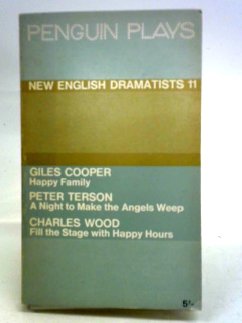 New English Dramatists: 11 By Mervyn Jones