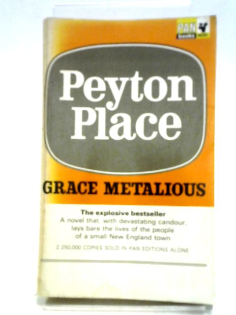 Peyton Place By G. Metalious