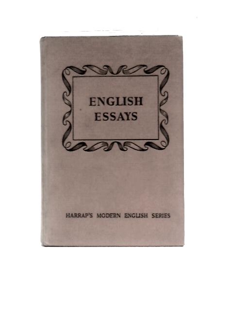 English Essays von James B Skinner David Rintoul