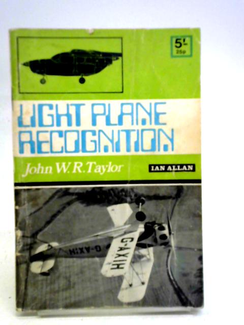 Light Plane Recognition 1970 By John W. R. Taylor