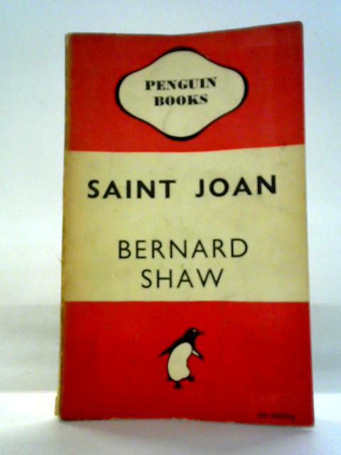 Saint Joan By Bernard Shaw