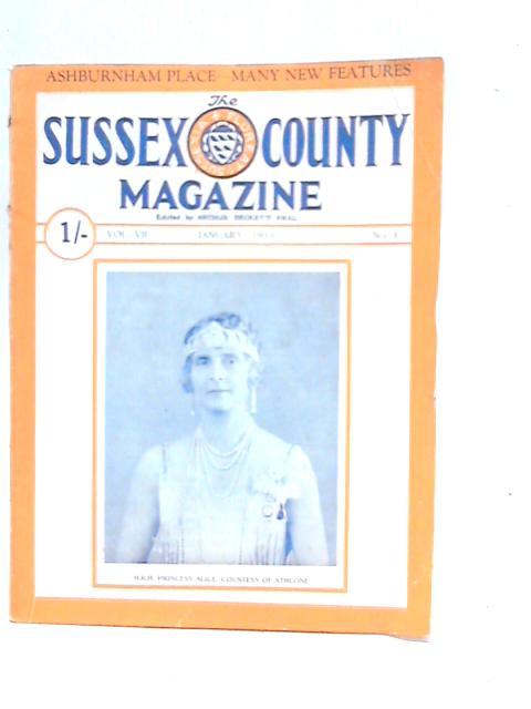 Sussex County Magazine Vol.VII January By Arthur Beckett (Edt.)