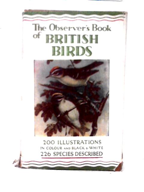 The Observer's Book of British Birds By S. Vere Benson