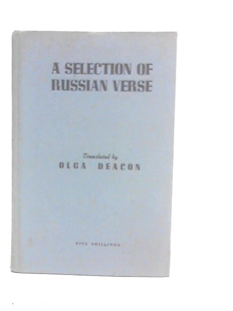 Before the Iron Curtain: A Selection of Russian Verse By Olga Deacon