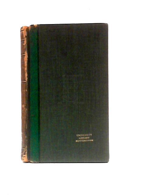 The Private Journal of Judge-Advocate Larpent: Vol. I By Sir George Larpent (Ed.)