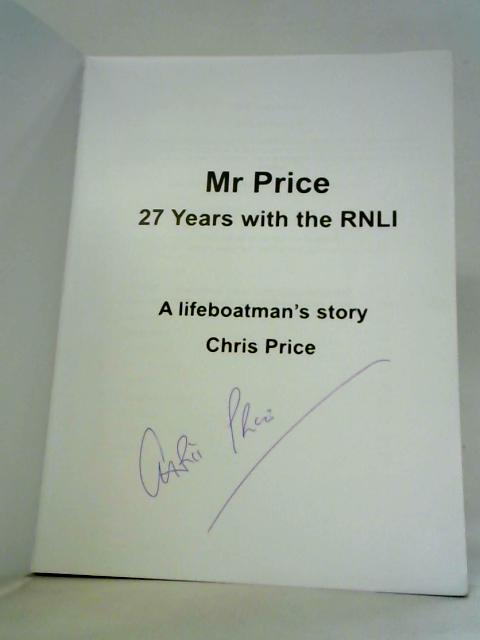 Mr Price - 27 Years with the RNLI By Chris Price