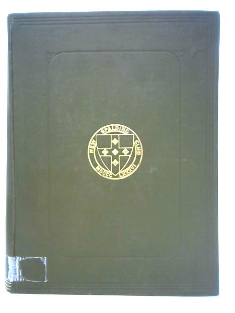 History of the Society of Advocates in Aberdeen von John Alexander Henderson Ed.