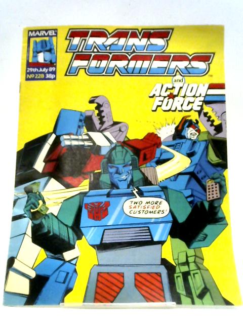Transformers No. 228 By Marvel Comics