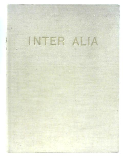 Inter Alia By Lobo