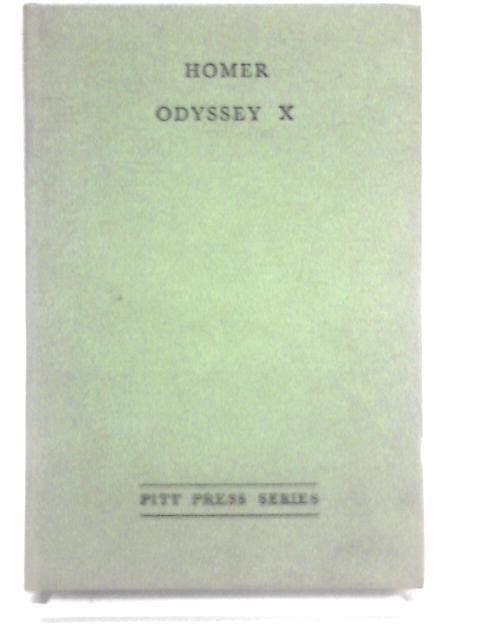 Odyssey Book X By Homer