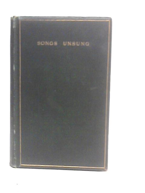 Songs Unsung von Lewis Morris