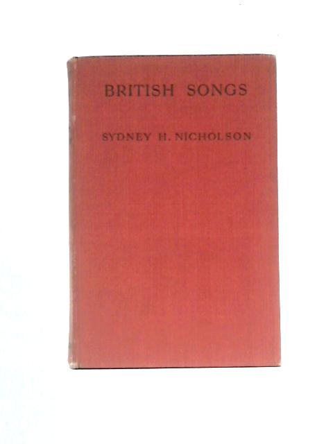 British Songs von Sydney H. Nicholson