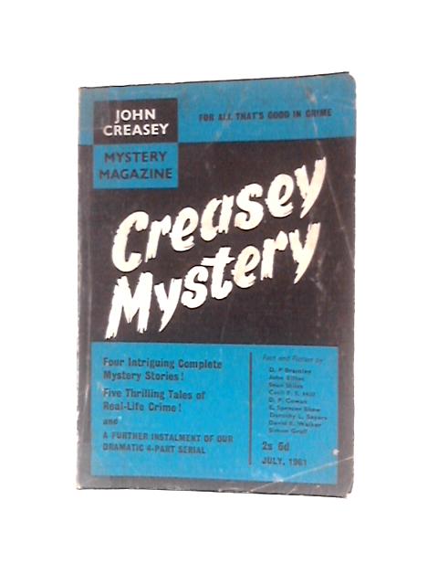 John Creasey Mystery Magazine Volume IV #10 July 1961 By Unstated
