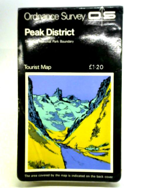 Peak District Showing National Park Boundary von Ordnance Survey