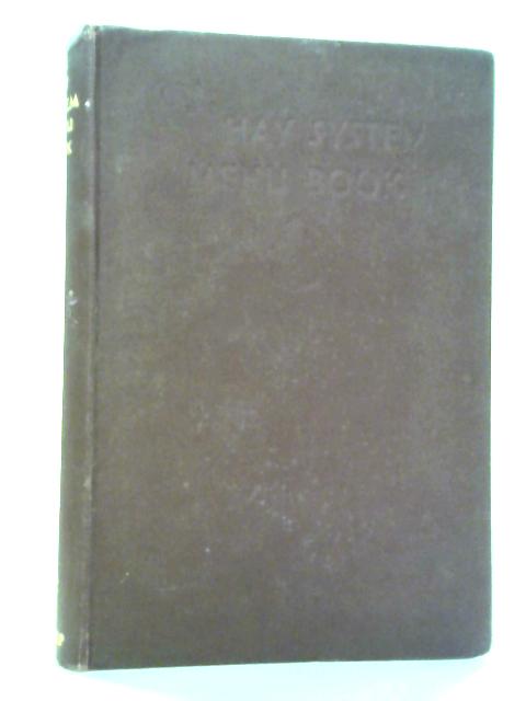 The Hay System Menu Book von Doris M L Grant