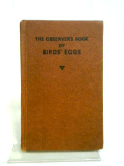The Observer's Book of Birds Eggs By G Evans