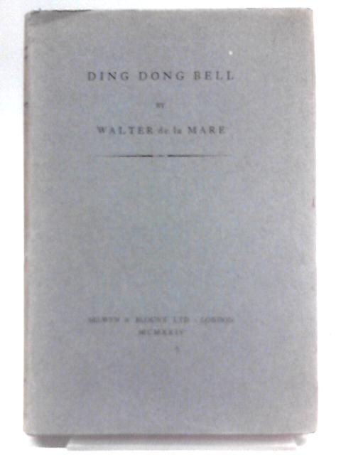 Ding Dong Bell By Walter De La Mare