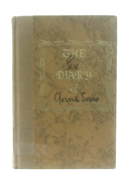 The Sex Diary of Gerard Sorme By Colin Wilson